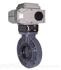 D971X-10S、UPVC、PPR電動塑料蝶閥上海閥門廠家