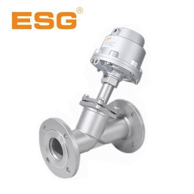 ESG-100系列氣控角座閥，ESG不銹鋼Y型角座閥，進(jìn)口品牌