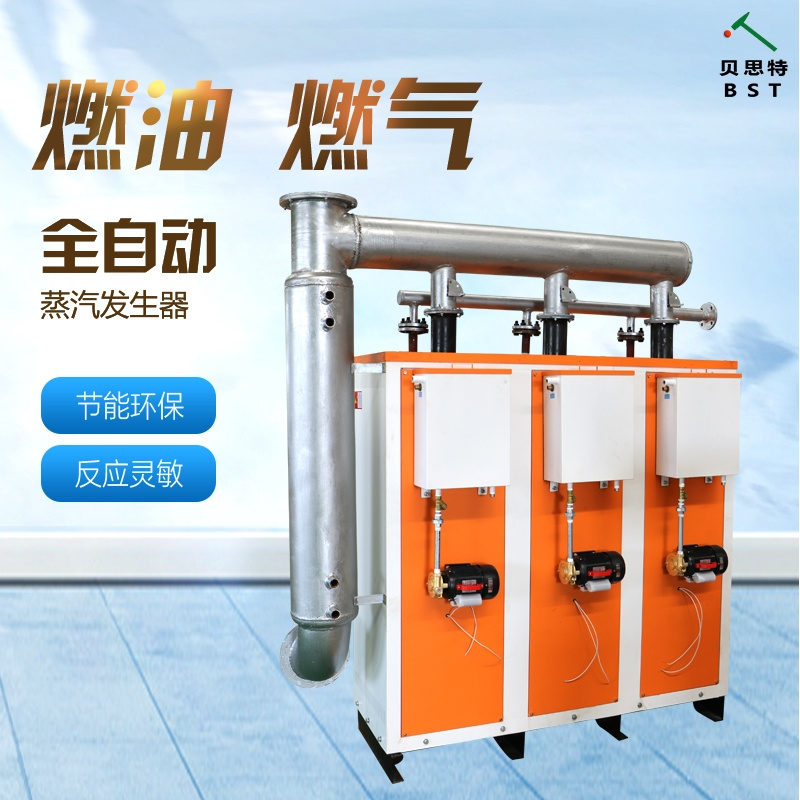 湖北貝思特300公斤款定制燃油蒸汽發(fā)生器廠家直銷生物化工，高溫消毒等節(jié)能免檢